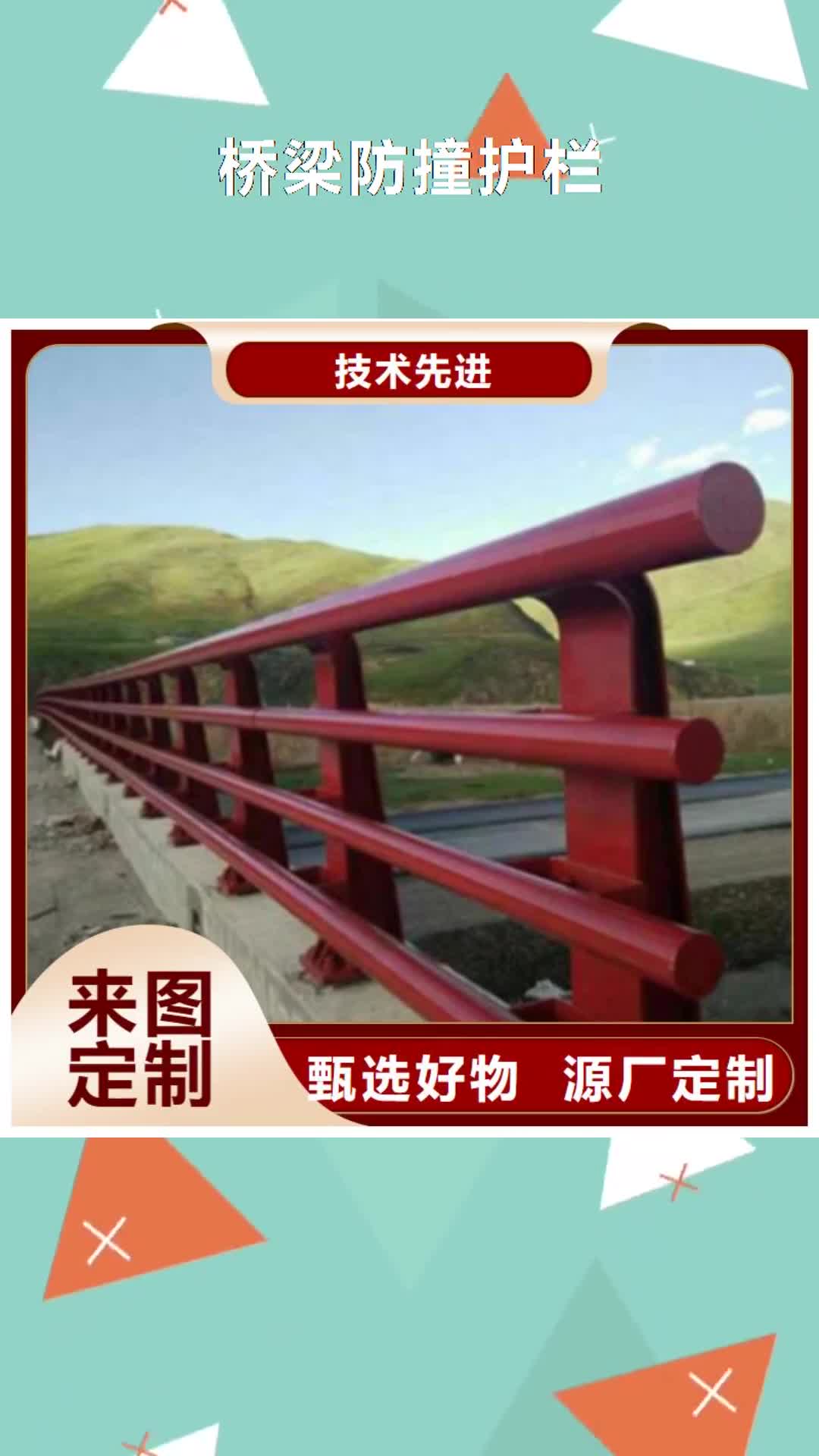 芜湖【桥梁防撞护栏】 金属梁柱式防撞栏杆用品质说话